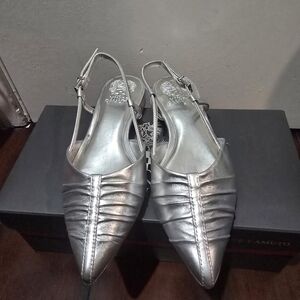 Vince Camuto Silver Women's Shoes Size 5